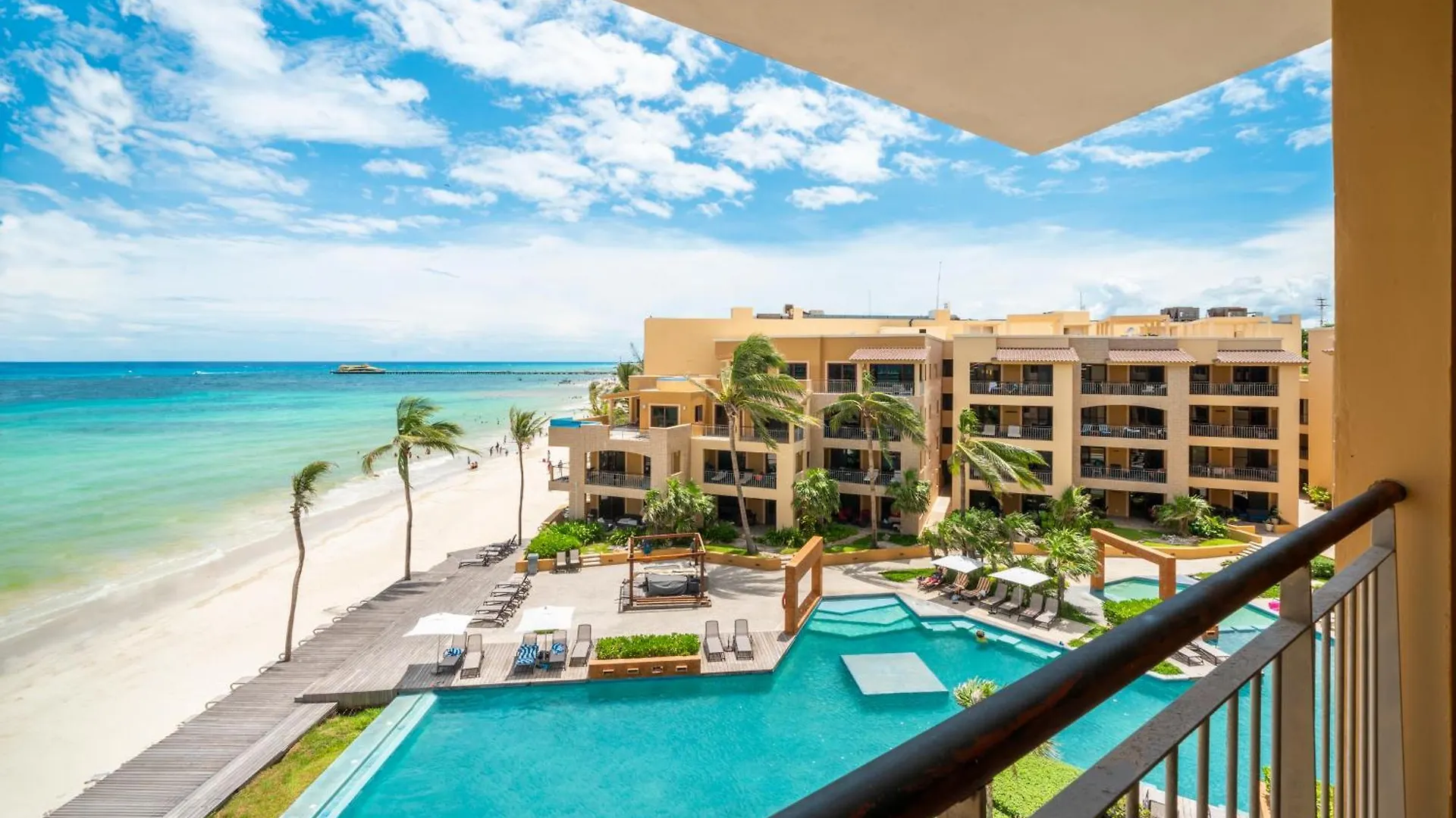 Holiday home Condo Surf 408 - Beachfront Stunning Ocean View Penthouse - At El Faro Condo Playa del Carmen