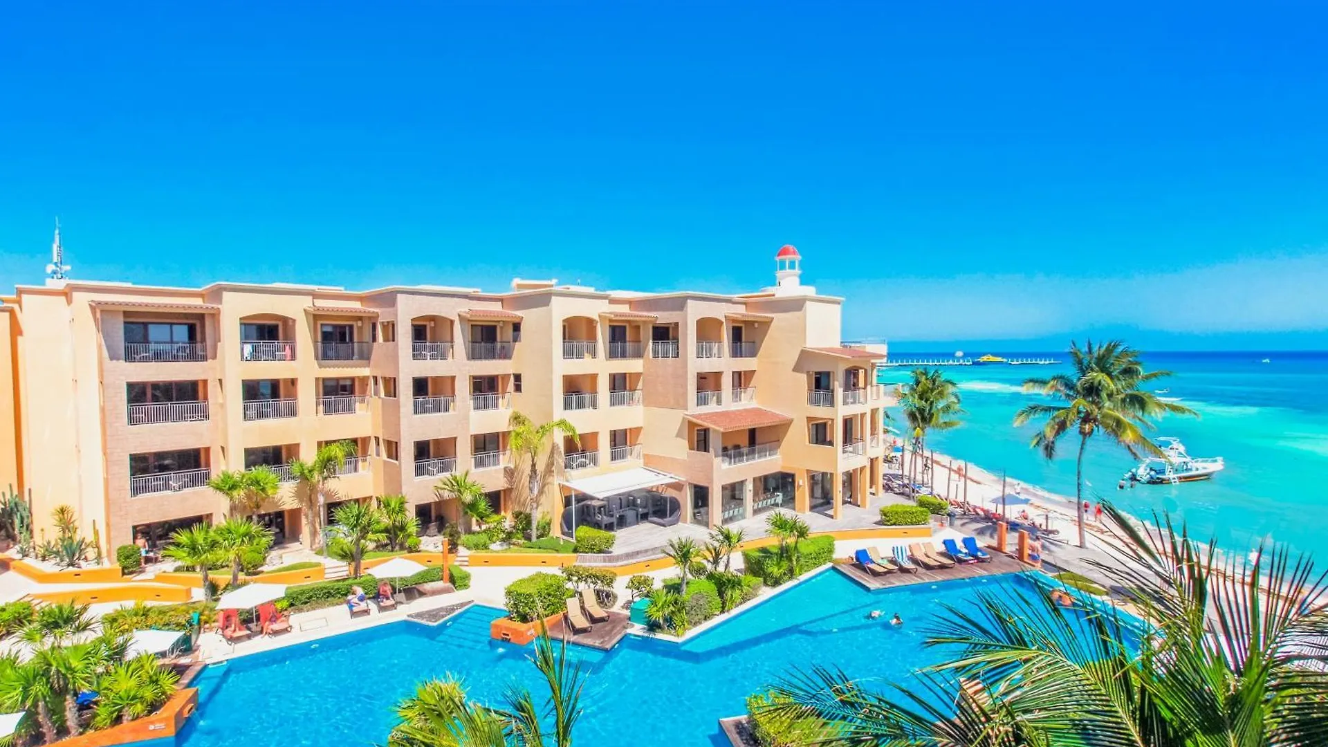 Condo Surf 408 - Beachfront Stunning Ocean View Penthouse - At El Faro Condo Playa del Carmen